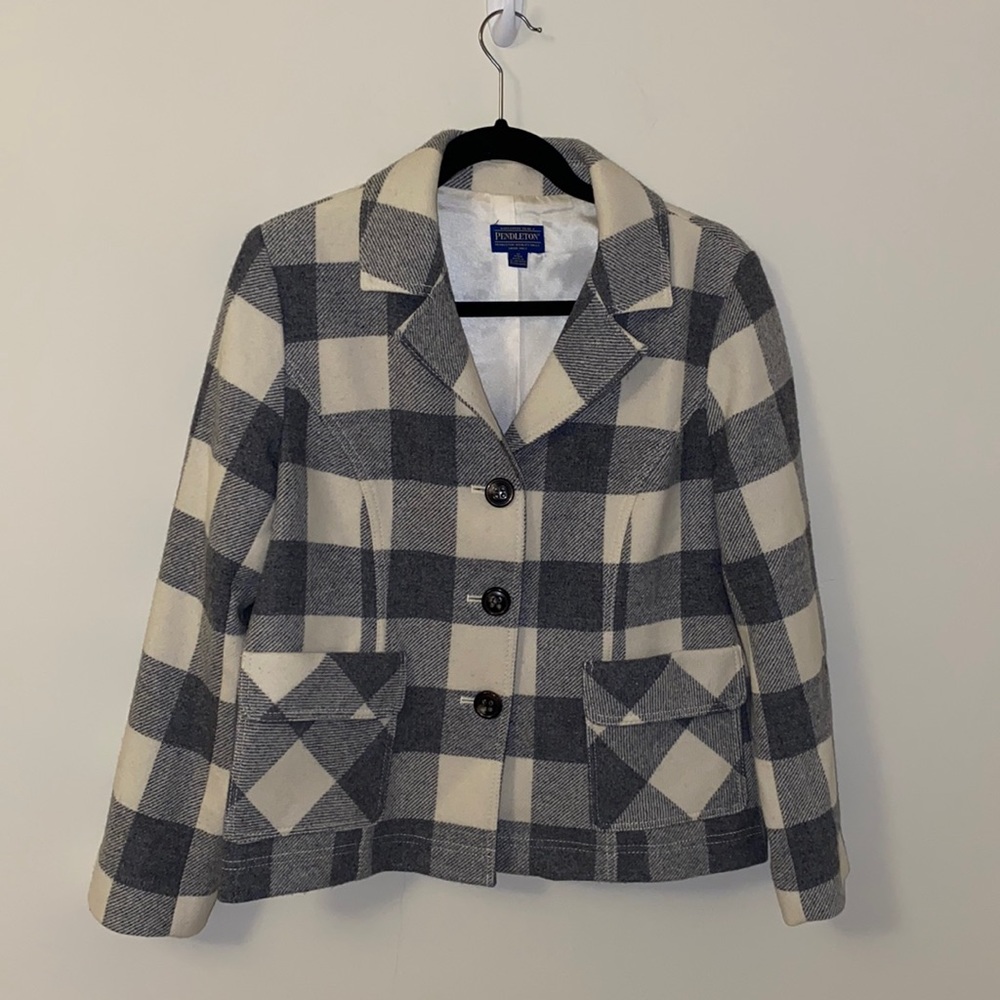 Pendleton wool blazer